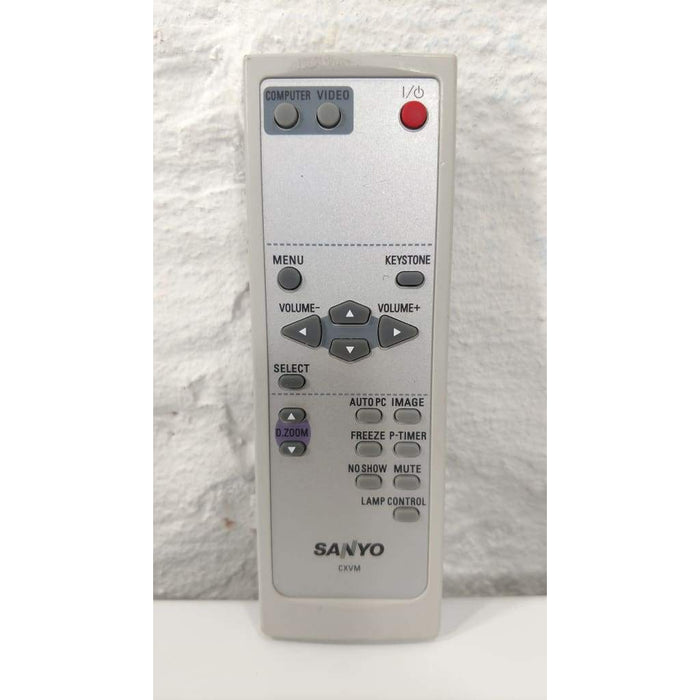 Sanyo CXVM LCD Projector Remote Control for PLCXU78 PLCXU101 PLCXU105 - Remote Control