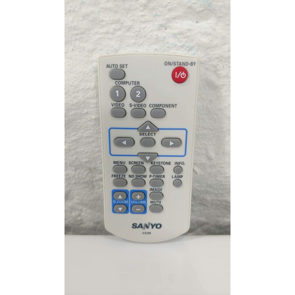 Sanyo CXZR Projector Remote Control for PLCXU4000 PLCXU300A PLCXU300