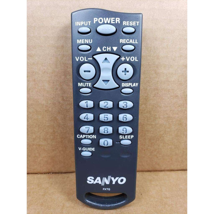 SANYO OEM FXWB TV Remote Control PN: 6450525001 - Replacement Remote For SANYO TVs