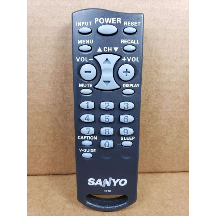 Sanyo FXTG TV Remote Control - Remote Control