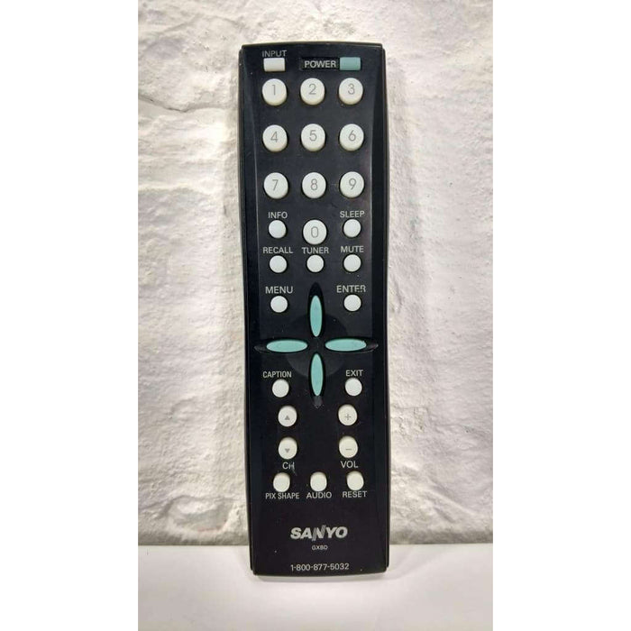 Sanyo GXBD LCD TV Remote Control for DP26746 DP32746 DP42746 DP37647 DP26647 - Remote Control