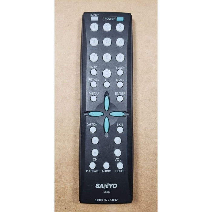 Sanyo GXBG LCD TV Remote Control - Remote Controls
