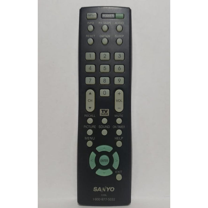 Sanyo GXBL TV Remote Control