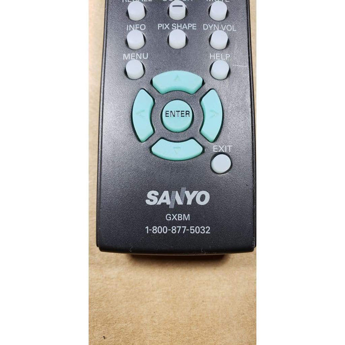 Sanyo GXBM TV Remote Control - Remote Control