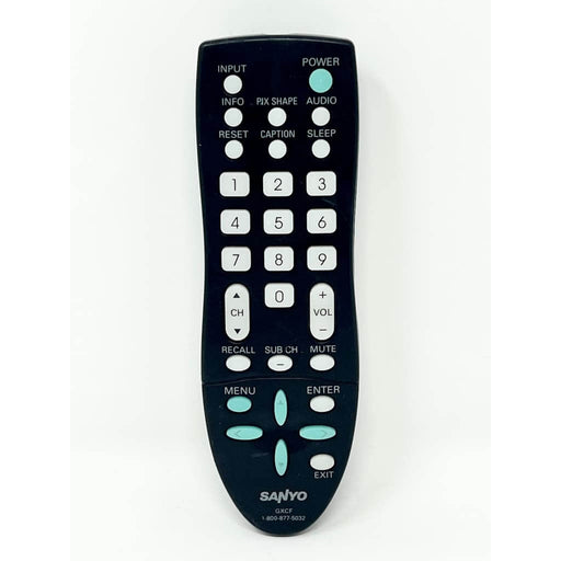 Sanyo GXCF TV Remote Control