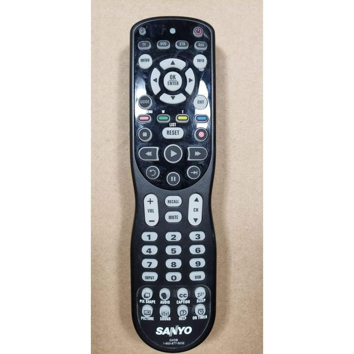 Sanyo GXDB TV Remote Control