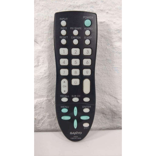 Sanyo GXFA TV Remote Control for DP19648 DP19649 DP26640 DP26649 - Remote Controls