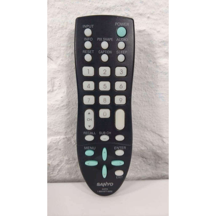 GXCC Replacement Remote Control For Sanyo LCD TVs – Fits DP26649, DP26640, DP42D23, DP19648, DP39E23