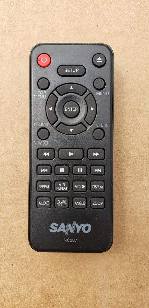 Sanyo NC087 DVD Player Remote Control