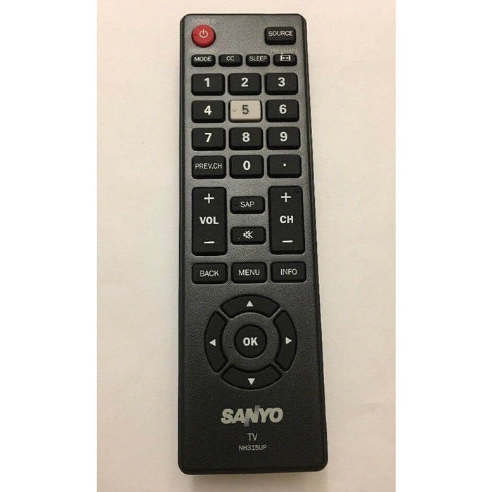 Sanyo NH315UP TV Remote Control