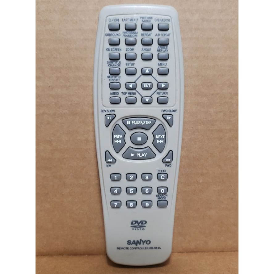 Sanyo RBSL25 DVD Remote Control Best Deal Remotes