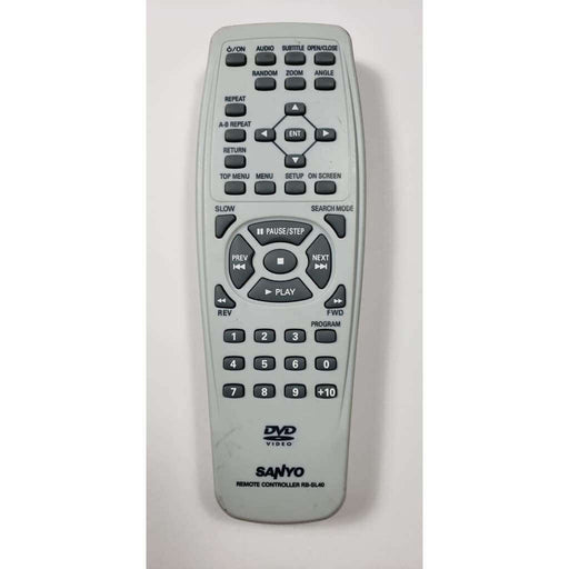 Sanyo RB-SL40 DVD Player Remote Control