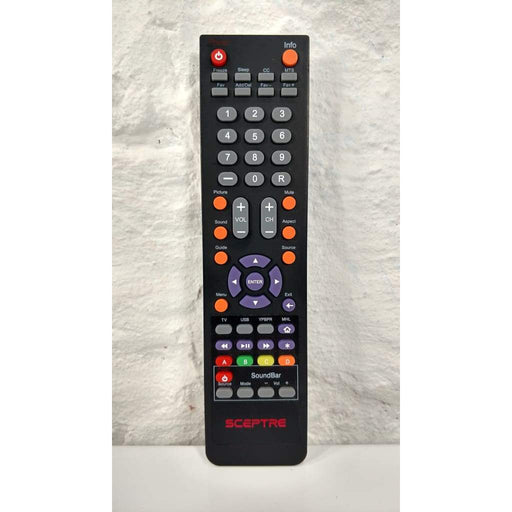 Sceptre TV Remote X325BV-FMDR X505BV-FMDR X505BV-FMQR X409BV X409BV-FHDR