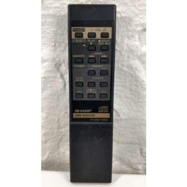 Sharp CMS-R300CD Remote Control - CMSR300 SGR300 MSR350 SGR300CDGY