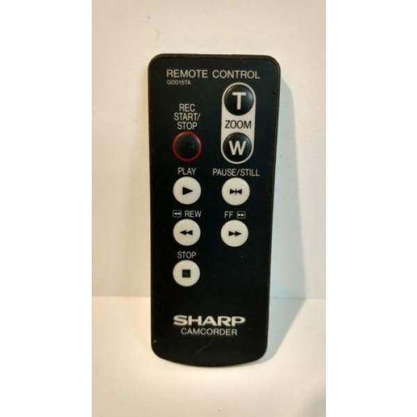 Sharp G0015TA Camcorder Remote for VL63U, VLL390, VLL390U, VLL63