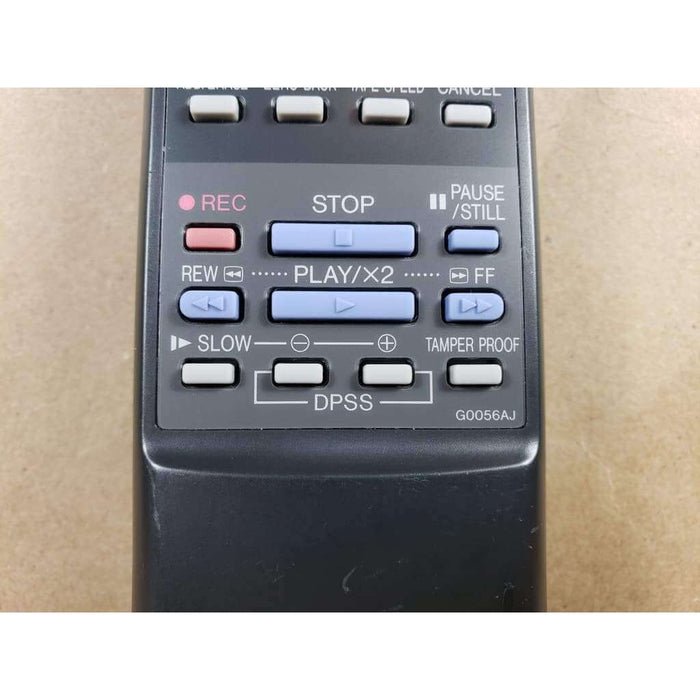 Sharp G0056AJ VCR Remote Control - Remote Control
