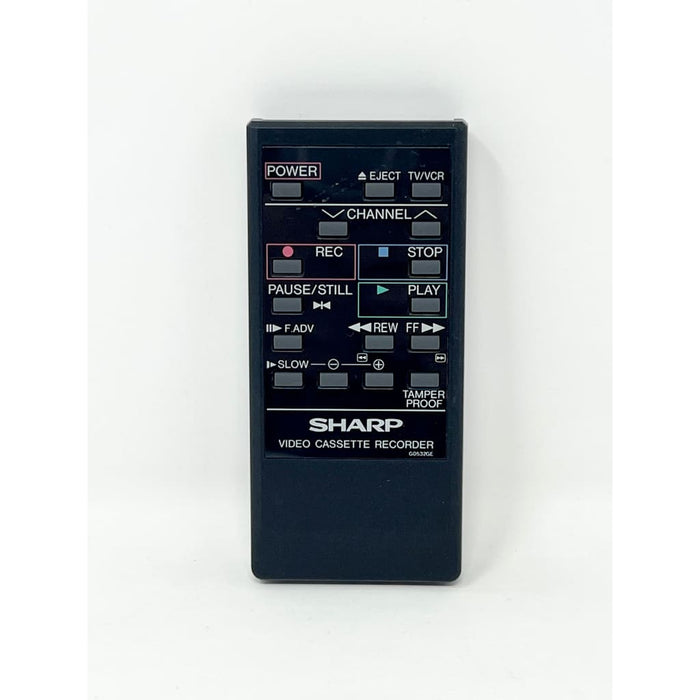 Sharp G0532GE VCR Remote Control