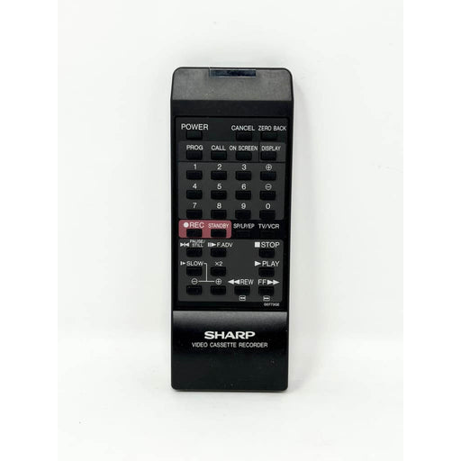 Sharp G0773GE VCR Remote Control