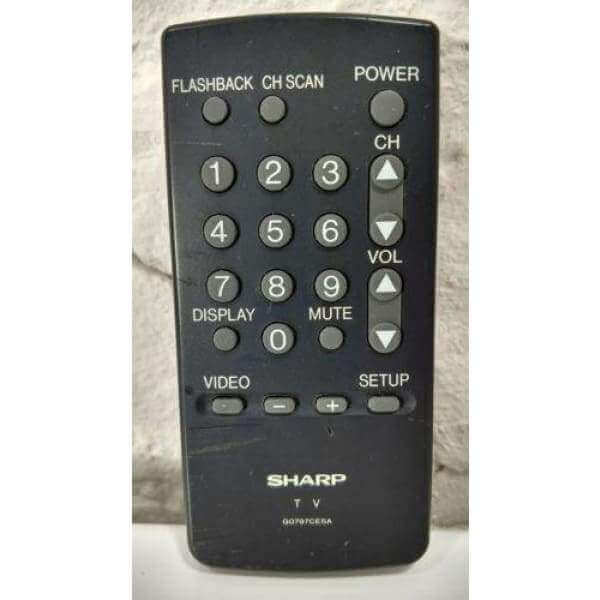 Sharp G0797CESA TV Remote Control