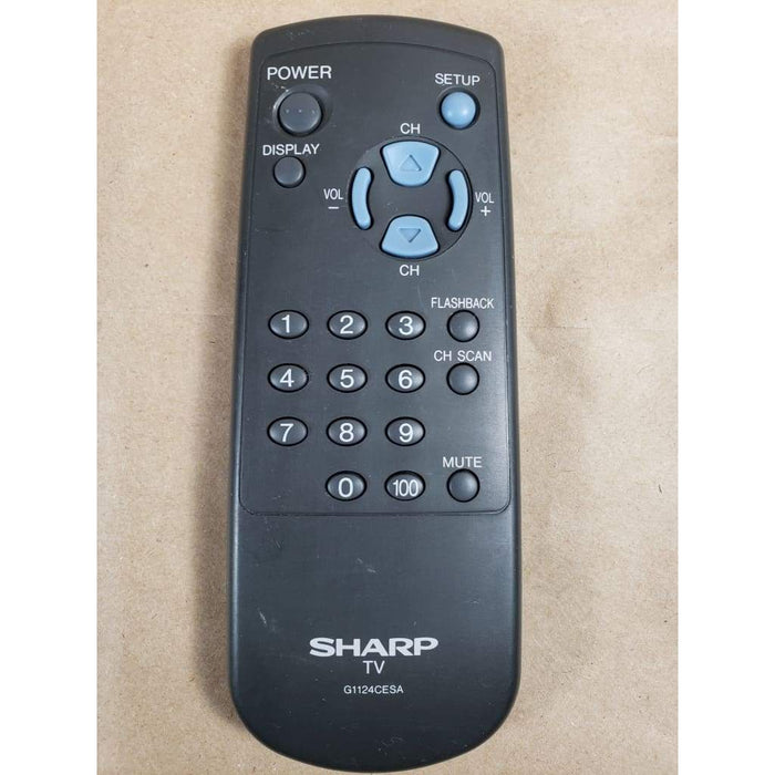 Sharp G1124CESA TV Remote Control