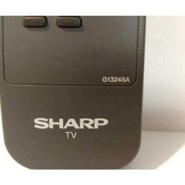 Sharp G1324SA TV Remote Control for 13JM100 13JM150 36RS60 36US50 etc. - Remote Controls