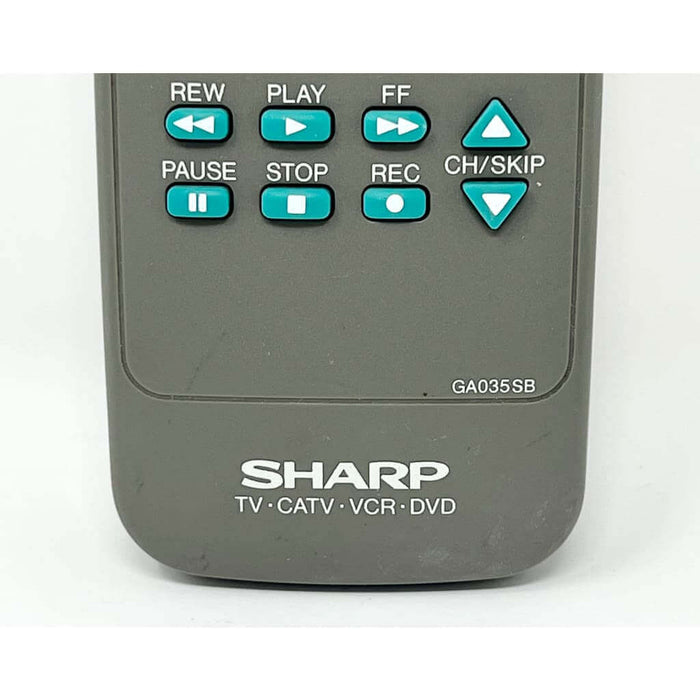 Sharp GA035SB TV Remote Control