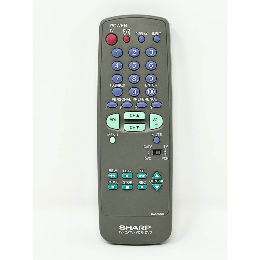 Sharp GA035SB TV Remote Control — Best Deal Remotes
