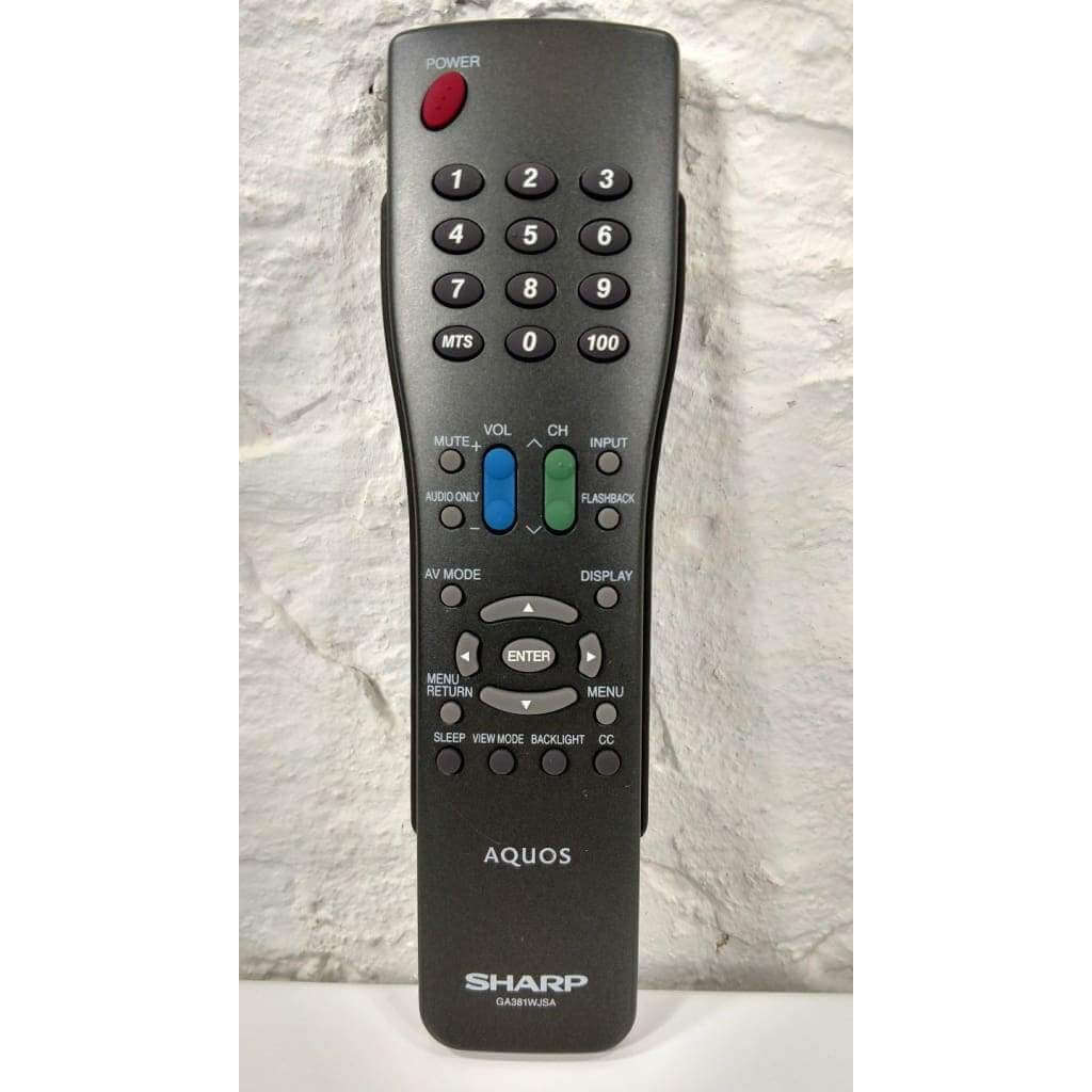 Sharp GA381WJSA LCD TV Remote Control for LC-15S5U LC-15S5US LC-20D30U ...