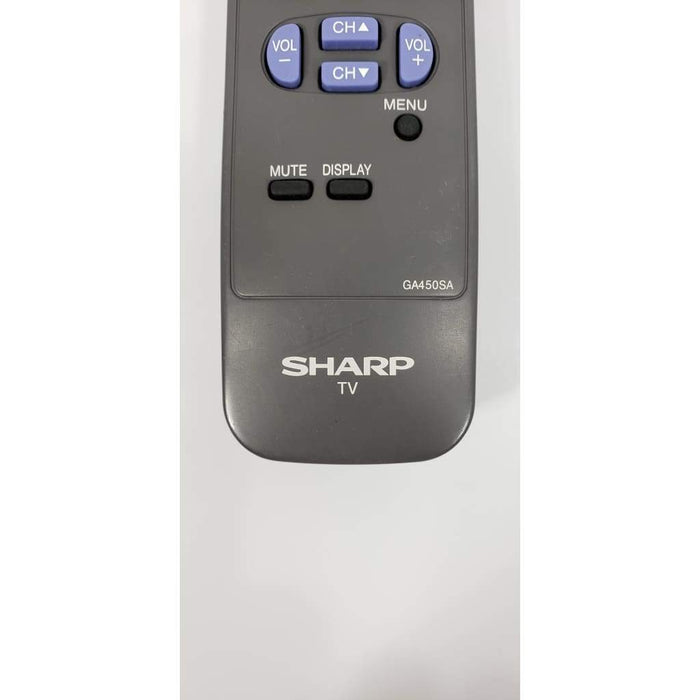 Sharp GA450SA TV Remote for 27SC260, 27SC26B, 32SC260, 32SC26B