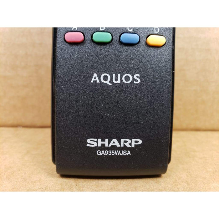 Sharp GA935WJSA Aquos TV Remote Control - Remote
