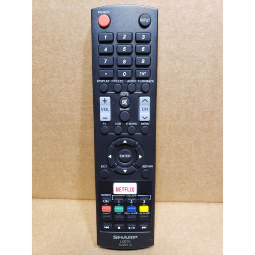 SHARP GJ221-C TV Remote Control