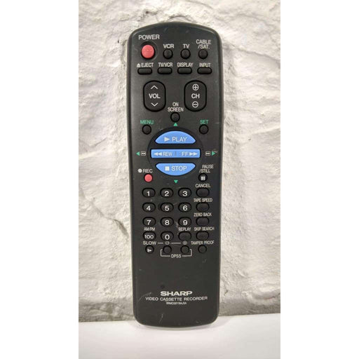Sharp RRMCG0119AJSA VCR Remote Control