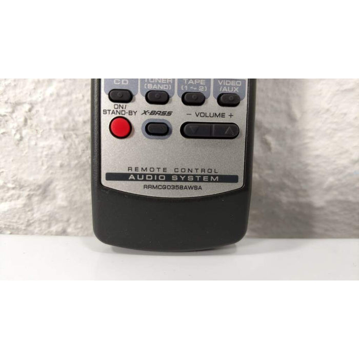 Sharp RRMCG0358AWSA Audio System Remote Control