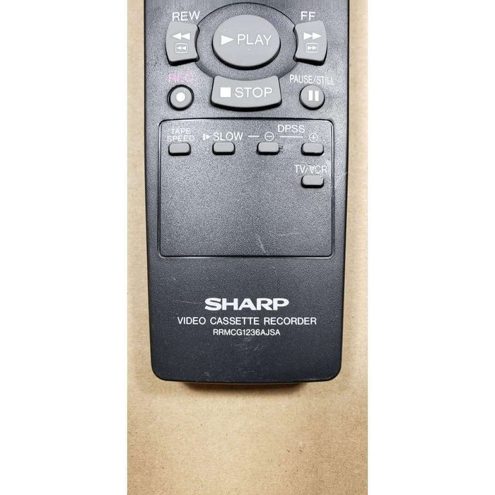 SHARP RRMCG1236AJSA VCR Remote Control