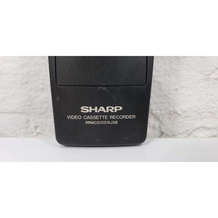 Sharp RRMCG1237AJSB VCR Remote VC-A565U VC-H822 VC-A400 VC-H800 VC-582U