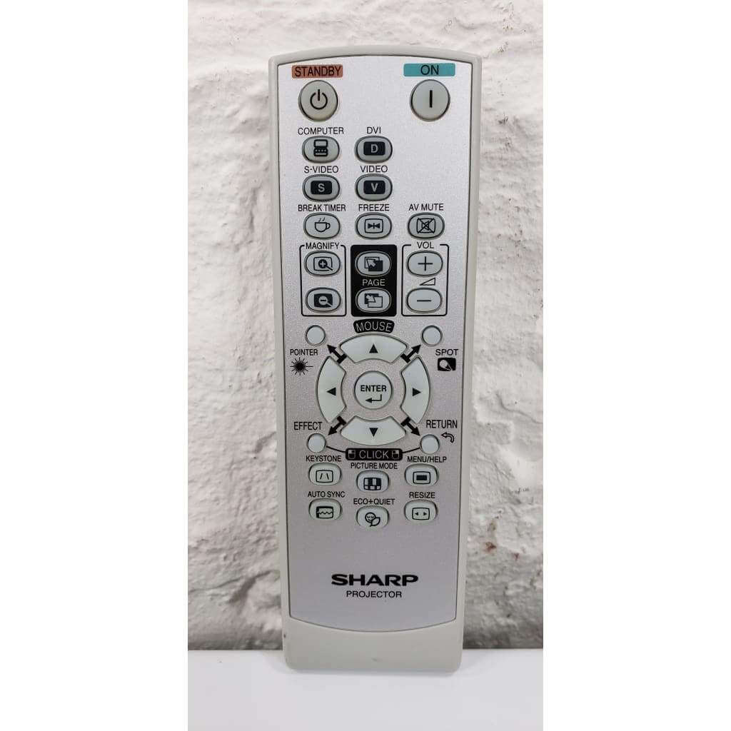Sharp RRMCGA662WJSA Projector Remote Control — Best Deal Remotes
