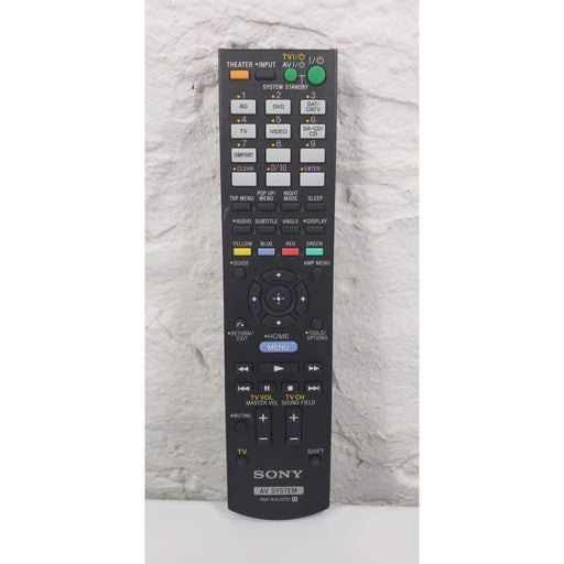 Sony RM-AAU072 AV System Remote for HTC-T150 HTC-T150HP HT-CT150 HT-CT150HP - Remote Control