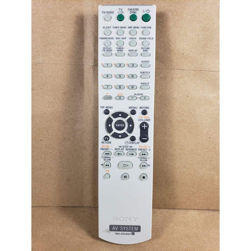 Sony RM-ADU001 AV Receiver Remote Control