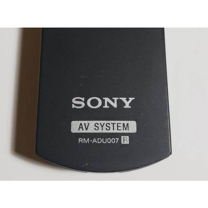 Sony RM-ADU007 A/V Receiver Remote Control
