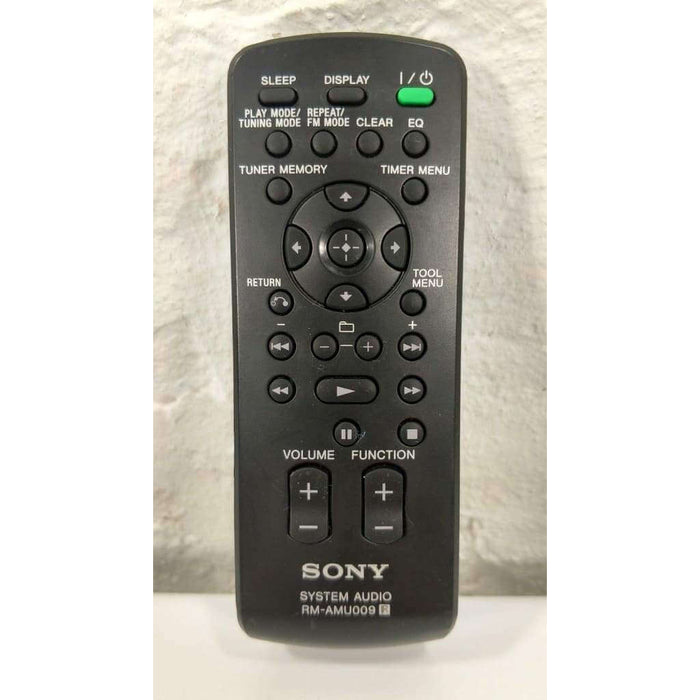 Sony RM-AMU009 Audio System Remote Control