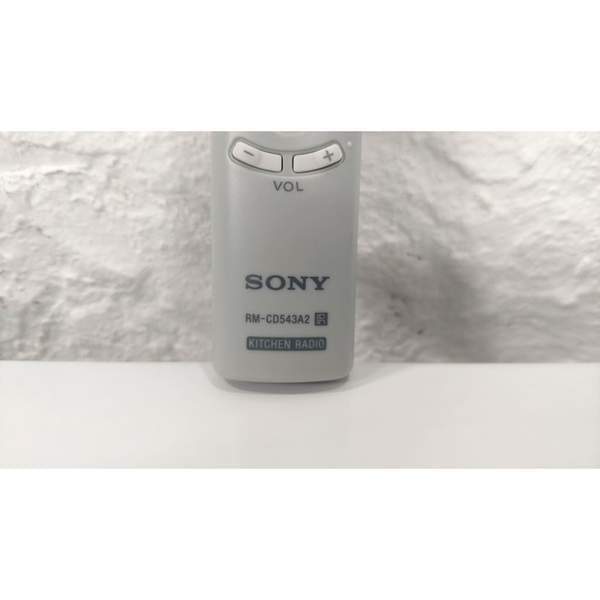 Sony RM-CD543A2 Kitchen Radio Magnetic Remote Control