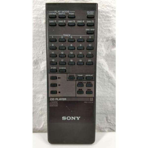 Sony RM-D506 CD Player Remote Control for CDPC50, CDPC505, CDPC661