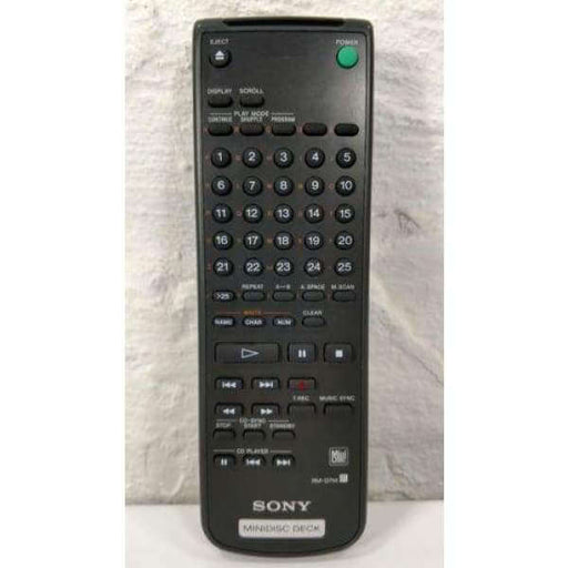 Sony RM-D7M MINI DISC Remote Control MDS-E11 MDS-JE500 MDS-JE510 MDS-S38 MDS-S70