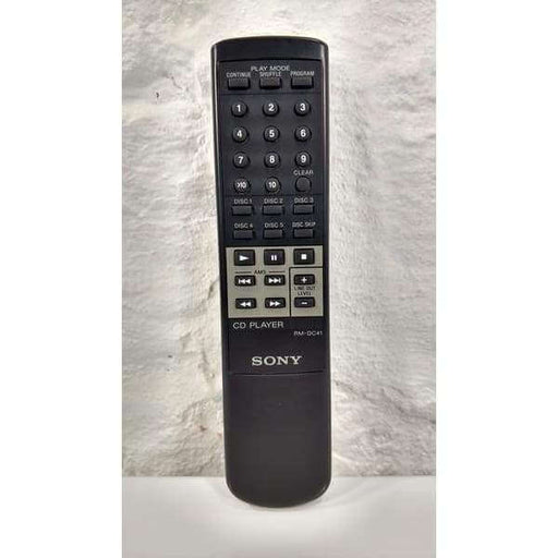 Sony RM-DC41 CD Player Remote Control for CDPC160Z, CDPC16OZ, CDPC250Z, CDPC25OZ