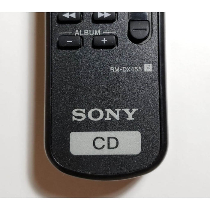 Sony RM-DX455 Audio System Remote Control