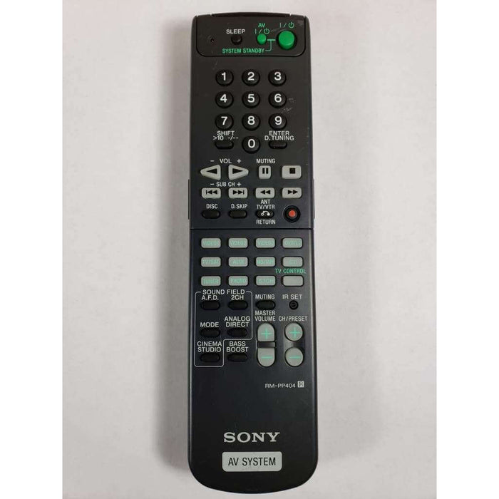 Sony RM-PP404 AV Receiver Remote Control