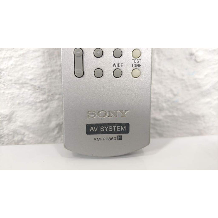 Sony RM-PP860 AV Receiver Remote Control - Remote Control
