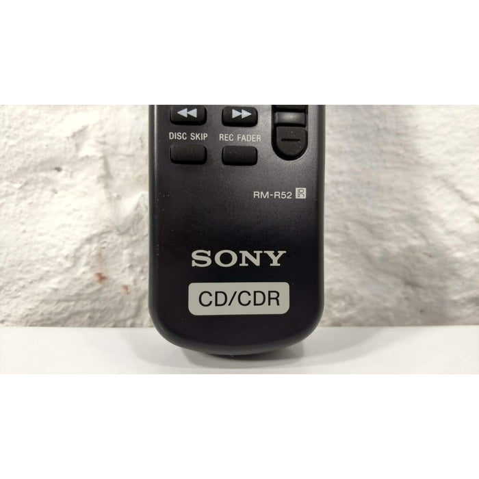 Sony RM-R52 CD Recorder CDR Remote RCDW100 RCDW500 RCDW500C RCDW50C etc
