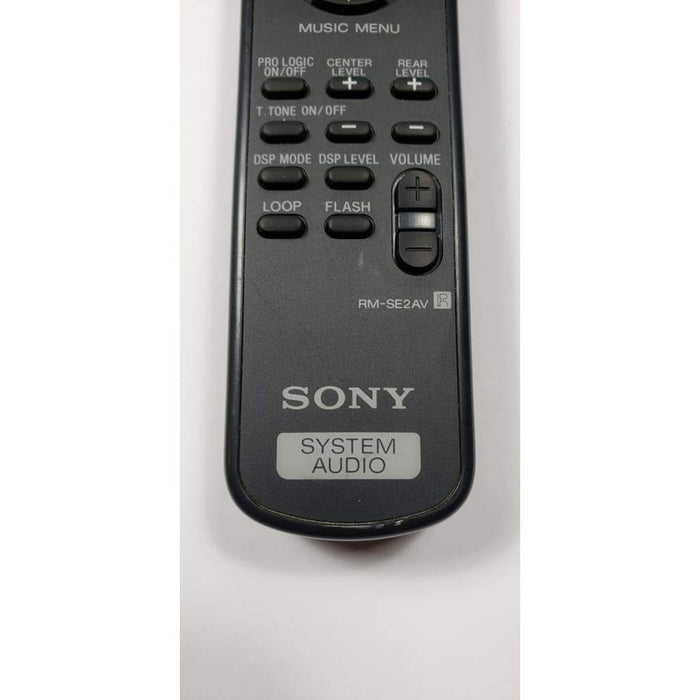 Sony RM-SE2AV Audio System Remote Control