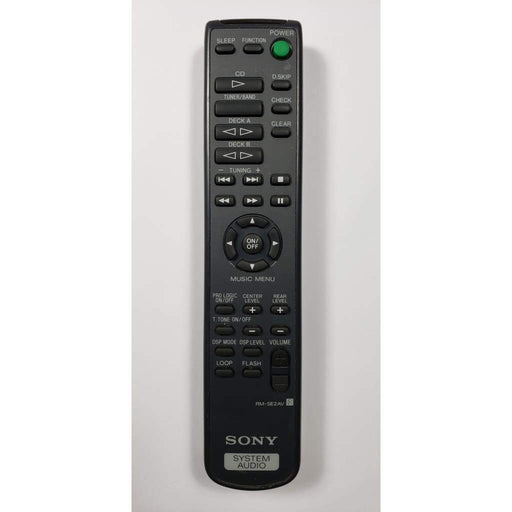 Sony RM-SE2AV Audio System Remote Control